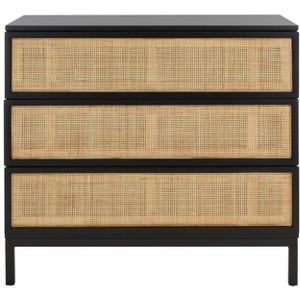 Zadie 3 Drawer Rattan Chest - CHS5004 - Safavieh - 1 of 4