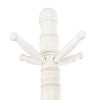 Olivia & May Wood 8 Hanger Coat Rack: Pine Material, No Assembly, Indoor Use, 78" Height - 4 of 4