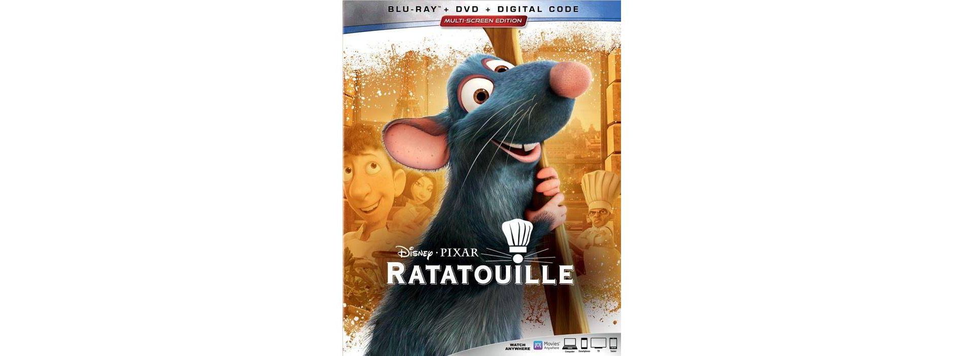 Ratatouille (Blu-ray + DVD + Digital)