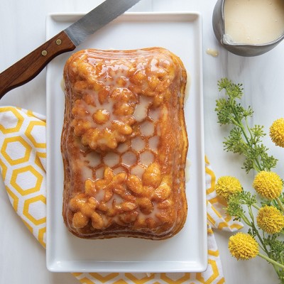 Gold Honeycomb Non-stick Aluminum Loaf Pan