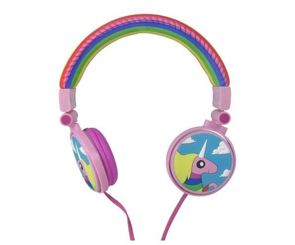 Zoofy International Adventure Time Fold Up Headphones: Lady Rainicorn