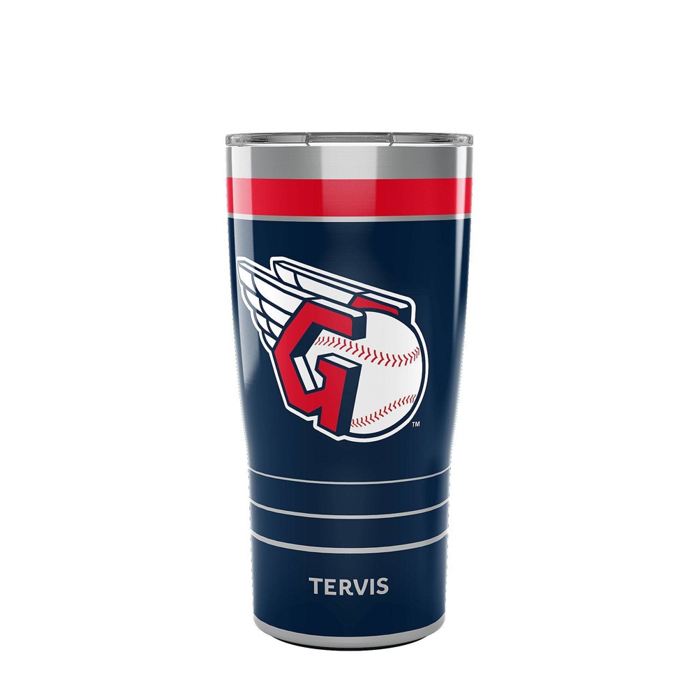 Photos - Glass MLB Cleveland Guardians 20oz Stainless Steel Tervis Traveler MVP Tumbler 