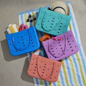 Large EVA Flex Tote – 18in W x 8.75in D x 13in H – Waterproof, Washable - 1 of 4