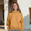 Dalix Heartly Ghost Embroidery Relaxed Hoodie Soft Fleece Sweatshirt Fit Lounge Womens - 4 of 4