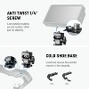 Camera Monitor Mount with Cold Shoe, Anti Twist 1/4" Screw for 5" & 7" Field Monitor Compatible with Atomos Ninja V, 360° Swivel & Adjustable 180° - 4 of 4