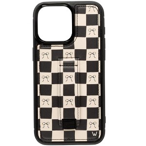 Walli Cases Bow Noir Walli-Lite Case with Finger Strap - 1 of 4