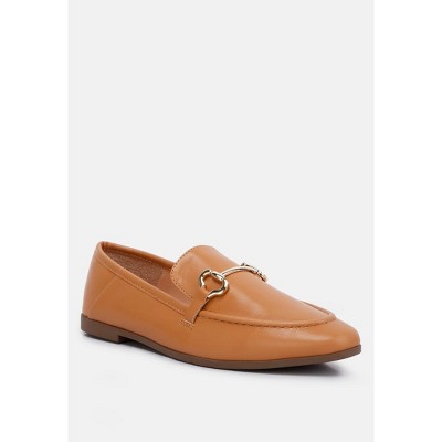 Talula Horsebit Embellished Faux Leather Women Loafers