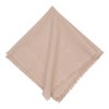 C&F Home Frayed Sand Napkin Set of 6 - 2 of 4