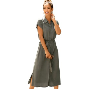 Women's Button Down Dress - LASCANA - 1 of 4