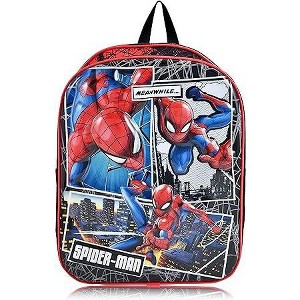 Marvel Boys Avengers and Spider-Man School Backpacks For Kids - 1 of 3