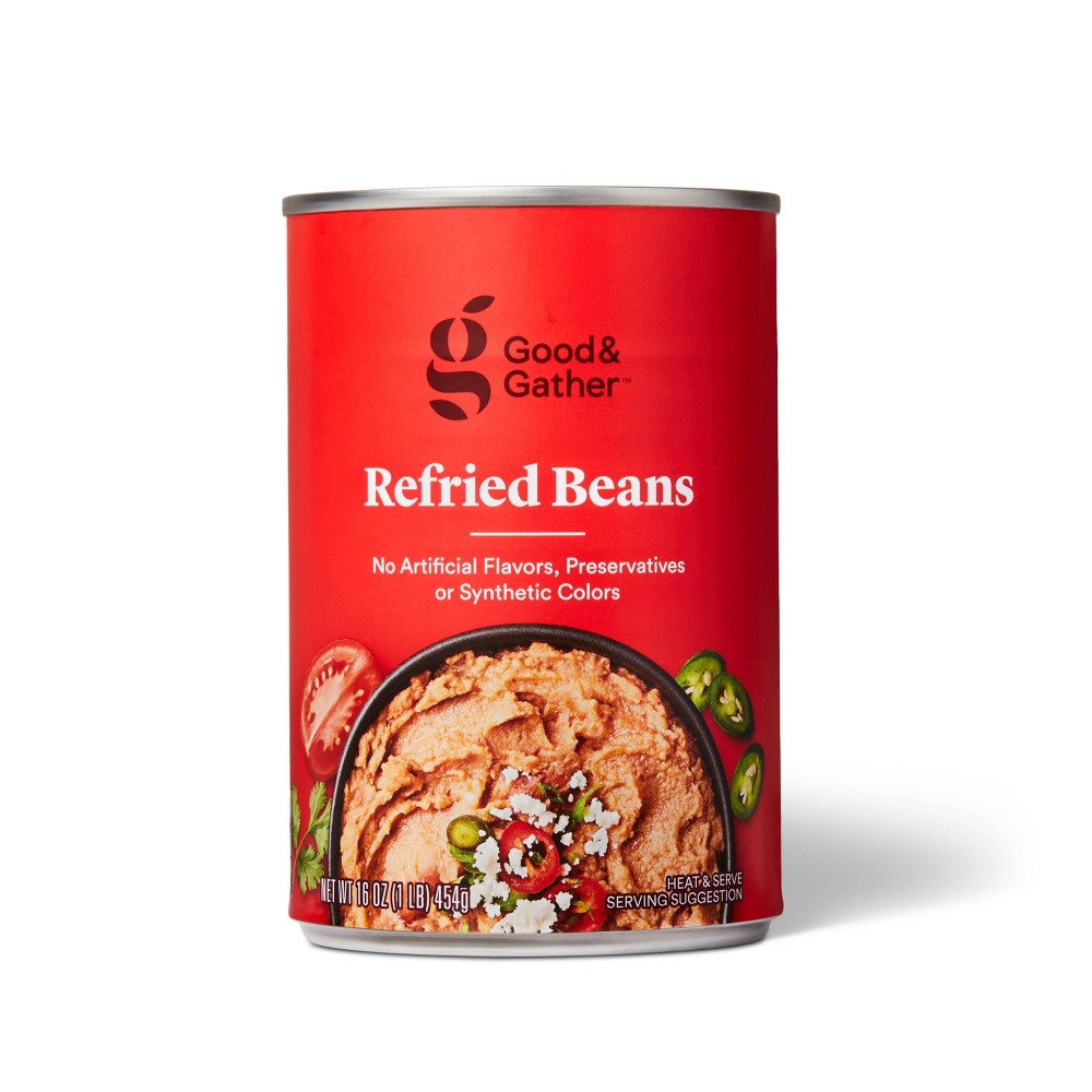 Classic Refried Pinto Beans 16oz - Good & Gather™