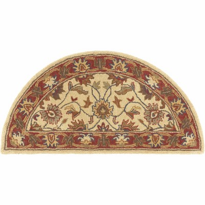 Hauteloom Cherryfield Hand Tufted Brown & Rust 1001 Wool Rug