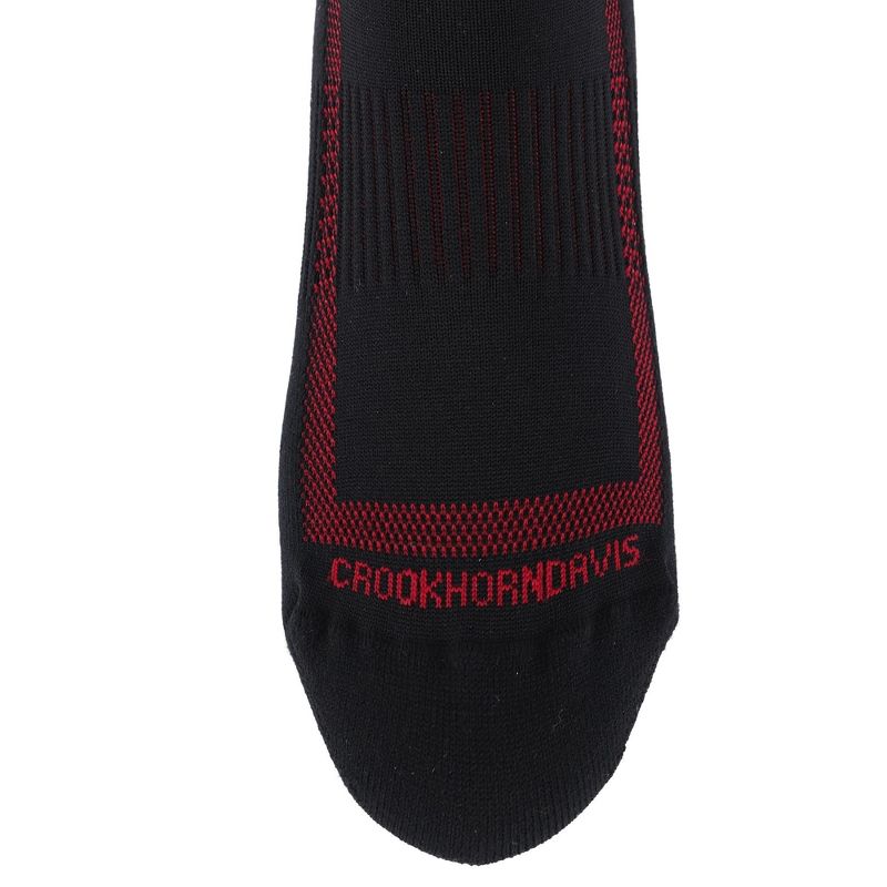 CrookhornDavis Men's Cushioned Comfort Casual Cotton Dress Socks, 2 of 3