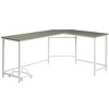 CAVINAS Home Office Desk Morden L-Shaped Computer Desk with Removable CPU stand for Study and Work - 2 of 4