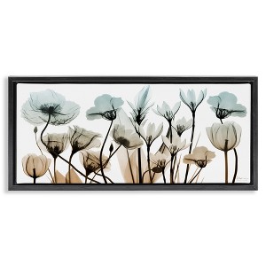 Stupell Industries Mixed Transparent Flowers, 31" x 14" - 1 of 4