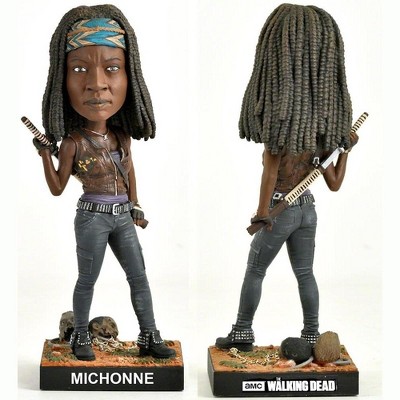 The Walking Dead 8 Polyresin Bobblehead Michonne Target - the walking dead zombie package roblox