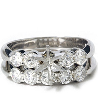 Pompeii3 1 1/5ct Diamond Engagement Ring Setting Mount