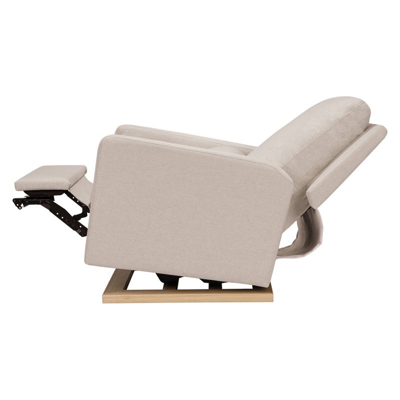 Babyletto Sigi Glider Recliner with Electronic Control and USB with Light Wood Base - Greenguard Gold Certified, 3 of 9