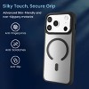 Entronix [Magnetic] Case Compatible with iPhone 17 Pro Max - Translucent Matte Back w/ Rugged Edges - 4 of 4
