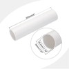 Unique Bargains PVC Water Plumb DIY Crafts High Impact Rigid Round Pipes 8" Length - 2 of 4
