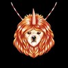 Men's Star Trek Alfa 177 Unicorn Dog Portrait T-Shirt - 2 of 4