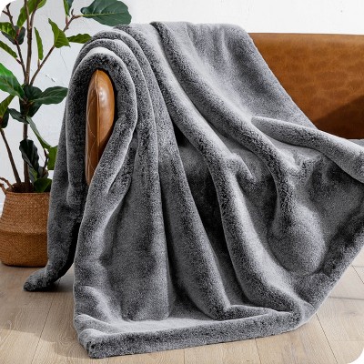 Variegated Grey Throw 47