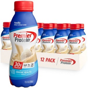 Premier Protein Shake, Vanilla - 11.5 Fl Oz (Pack Of 12) - 1 of 4