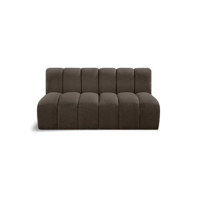 Meridian Furniture,Arc Boucle Fabric Modular Sofa