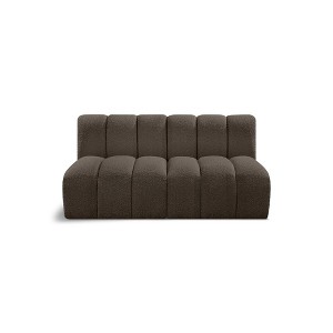 Meridian Furniture,Arc Boucle Fabric Modular Sofa - 1 of 4