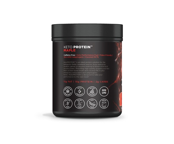 Ancient tion Keto FEAST Caffeine Free Protein Powder - le - 25oz