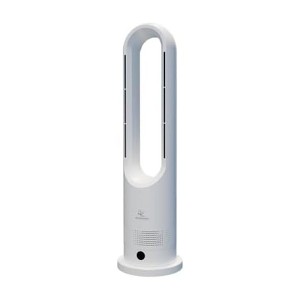 MrCool MrBreeze 4K BTU Portable Bladeless Heater and Cooling Tower Fan, White - 1 of 2