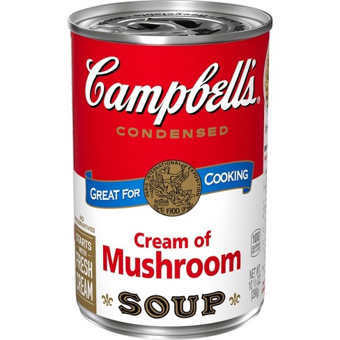 Campbell S Condensed Cream Of Mushroom Soup 10 5oz Target