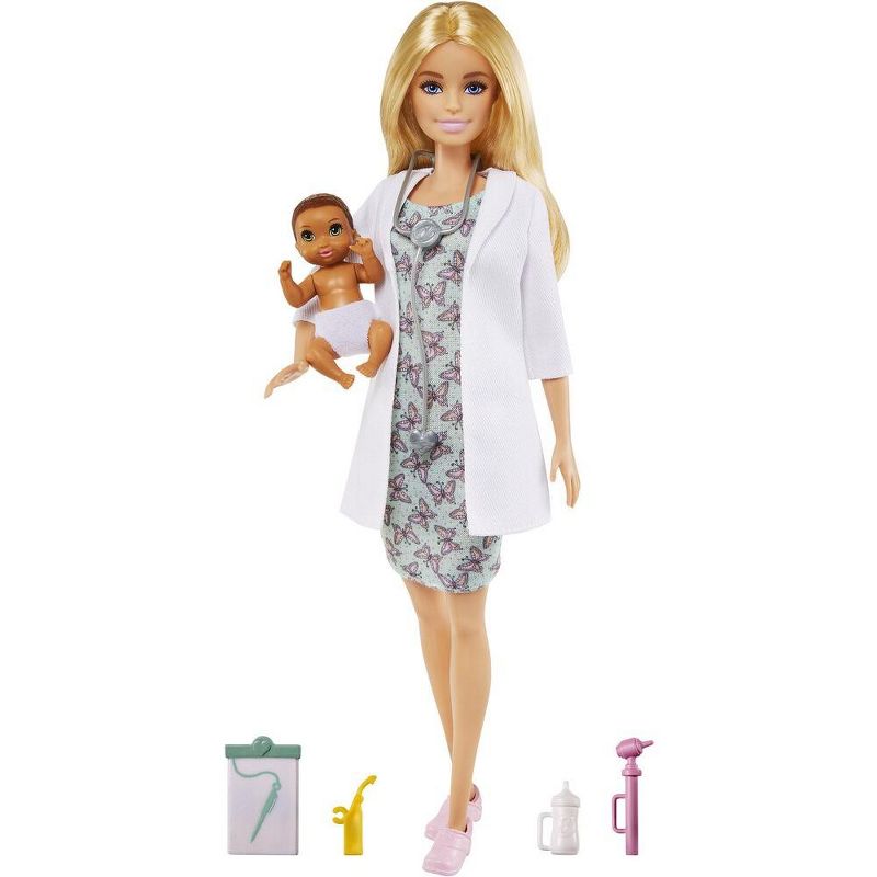 Barbie Baby Doctor Doll Playset, 1 of 3