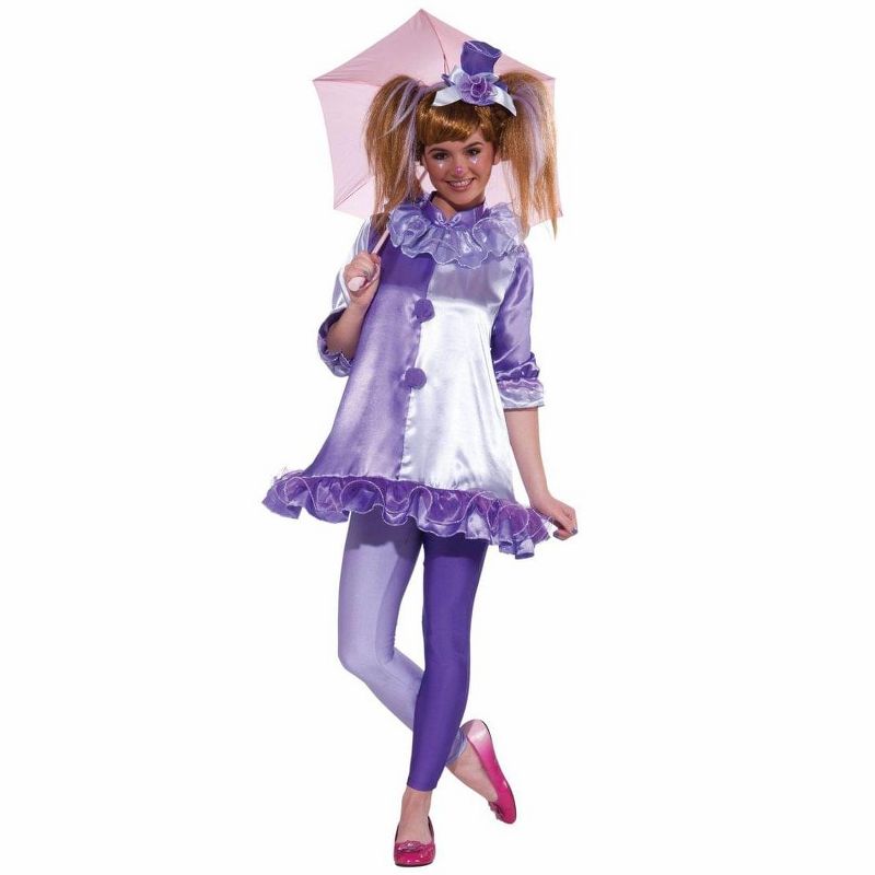 Violet The Clown Costume Dress Teen, 1 of 2