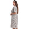 Just Love Short Sleeve Nightgown Sleep Dress for Women Sleepwear - 2 of 3