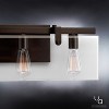 Urban Ambiance Luxury Modern Farmhouse Modern Bath Fixture,  8-3/8"H x 22-3/4"W,  Olde Bronze Finish, UHP2450 - 4 of 4