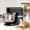 SUGIFT Stand Mixer, 6.5-QT 660W 6-Speed Tilt-Head Food Mixer, Kitchen Electric Mixer with Dough Hook, Wire Whip & Beater - 2 of 4