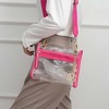 MKF Collection Gia Clear Crossbody Bag for Women by Mia K - 3 of 4