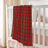 Lomsoe Super Soft Retro Red and Black Plaid Flannel Blanket- Perfect for Bed, Christmas Gift,Christmas Throw Blanket. - 4 of 4