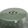 CAVINAS 14"x17" Cooler Side Table Outdoor, Ceramic Bistro Table Outdoor, Modern Gardening Tables for Outdoors - 4 of 4