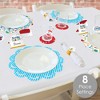Big Dot of Happiness Thank You Teachers - Teacher Appreciation Paper Charger and Table Decorations - Chargerific Kit - Place Setting for 8 - 2 of 4