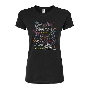 Women's - Disney - Minnie & Mickey Juniors Fitted Graphic T-Shirt - 1 of 3