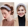 Unique Bargains Women's Fluffy Fuzzy Faux Pearl Plush Headband 1 Pc - 2 of 4