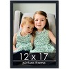 PosterPalooza | Slim Profile Black Picture Frame - UV Acrylic, Foam Board Backing, Hanging Hardware - 2 of 4