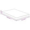 vidaXL Chopping Board 13.8 in.x19.7 in.x1.6 in. Bamboo - 4 of 4