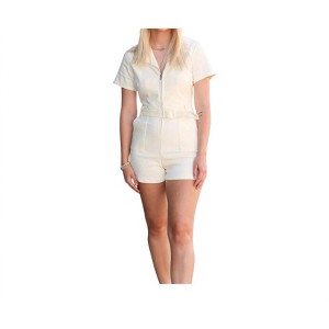 Women's Live Happy Romper - Sadie & Sage - 1 of 2