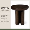Maven Lane Owen Rustic Wooden Side Table - 3 of 4
