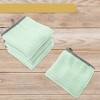 Unique Bargains Reusable Velvet Dish Towels 5 Pcs - 4 of 4
