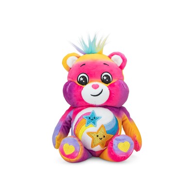 Care Bears Fun Size Glitter Plush - Tenderheart Bear