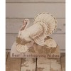 Thanksgiving 10.0 Inch Elegant Fall Turkey Dummy Board Pumpkins Gobble Figurines - 3 of 3